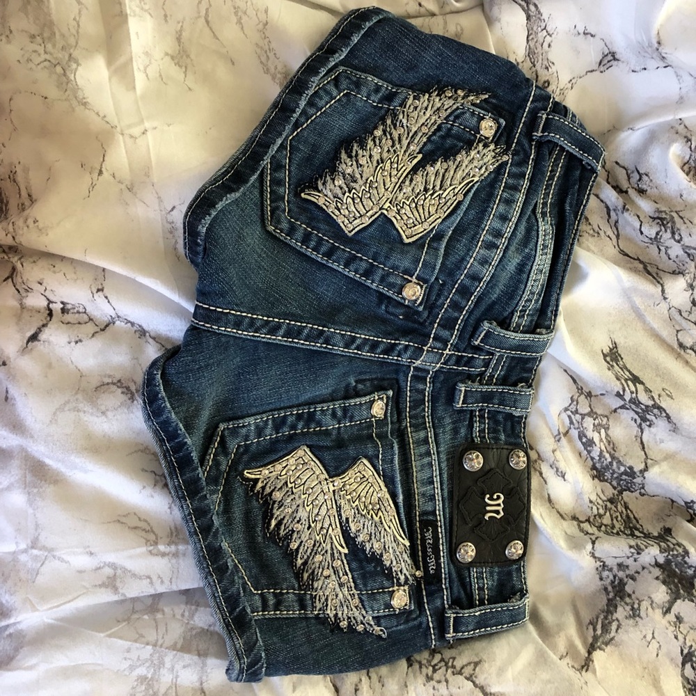 Size 25 miss me shorts